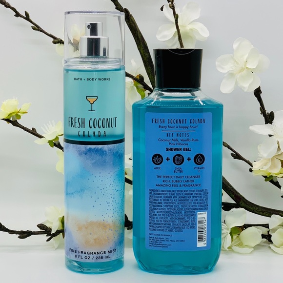 Bath & Body Works Fresh Coconut Colada 2-Piece Set - Picture 2 of 3